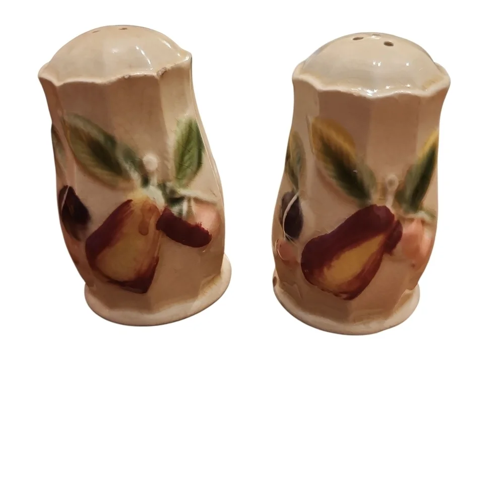 Royal Sealy Vintage Japanese Breakfast Set with Fruit Design